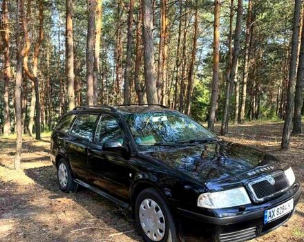 Черный Шкода Октавия, объемом двигателя 2 л и пробегом 258 тыс. км за 3500 $, фото 1 на Automoto.ua