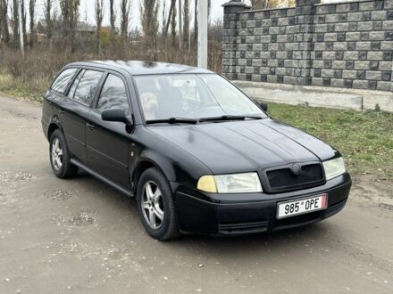 Чорний Шкода Октавія, об'ємом двигуна 1.9 л та пробігом 250 тис. км за 1500 $, фото 1 на Automoto.ua