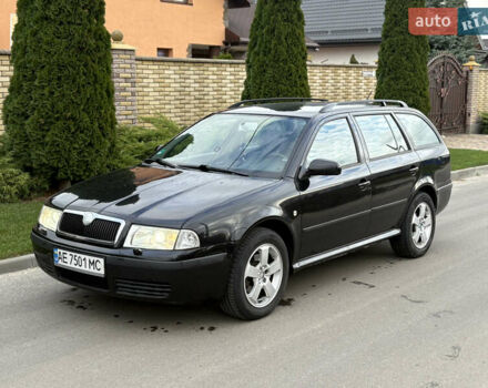 Черный Шкода Октавия, объемом двигателя 1.98 л и пробегом 240 тыс. км за 4450 $, фото 1 на Automoto.ua