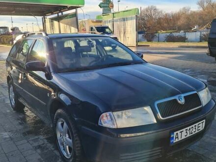 Черный Шкода Октавия, объемом двигателя 1.6 л и пробегом 221 тыс. км за 3200 $, фото 1 на Automoto.ua