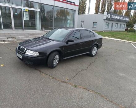 Чорний Шкода Октавія, об'ємом двигуна 1.6 л та пробігом 200 тис. км за 4800 $, фото 1 на Automoto.ua