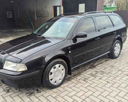 Черный Шкода Октавия, объемом двигателя 1.9 л и пробегом 290 тыс. км за 3150 $, фото 1 на Automoto.ua