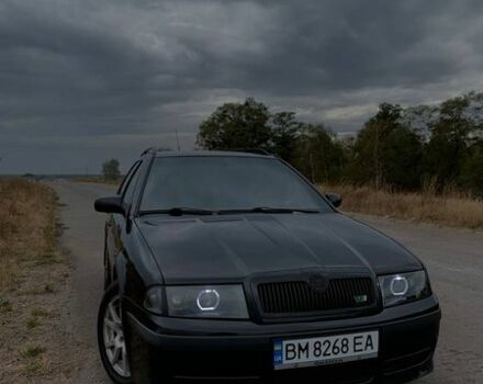 Черный Шкода Октавия, объемом двигателя 1.78 л и пробегом 244 тыс. км за 6000 $, фото 1 на Automoto.ua