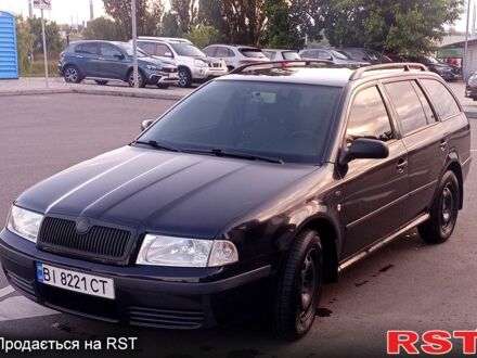 Чорний Шкода Октавія, об'ємом двигуна 1.6 л та пробігом 200 тис. км за 6000 $, фото 1 на Automoto.ua