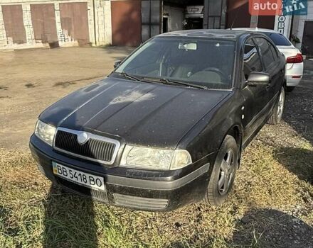 Черный Шкода Октавия, объемом двигателя 1.6 л и пробегом 50 тыс. км за 4400 $, фото 1 на Automoto.ua