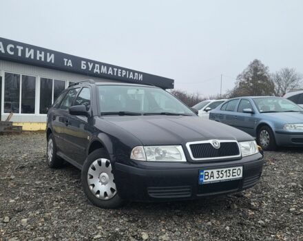 Черный Шкода Октавия, объемом двигателя 1.6 л и пробегом 155 тыс. км за 4450 $, фото 1 на Automoto.ua
