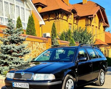 Чорний Шкода Октавія, об'ємом двигуна 1.6 л та пробігом 197 тис. км за 6300 $, фото 1 на Automoto.ua