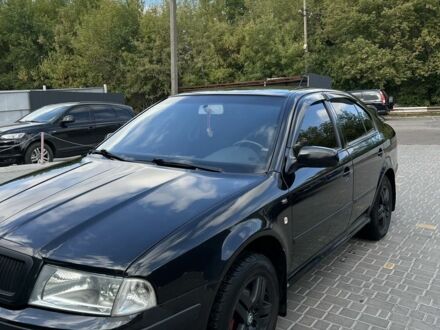 Черный Шкода Октавия, объемом двигателя 1.9 л и пробегом 363 тыс. км за 4500 $, фото 1 на Automoto.ua