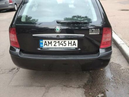 Чорний Шкода Октавія, об'ємом двигуна 1.6 л та пробігом 282 тис. км за 4900 $, фото 1 на Automoto.ua