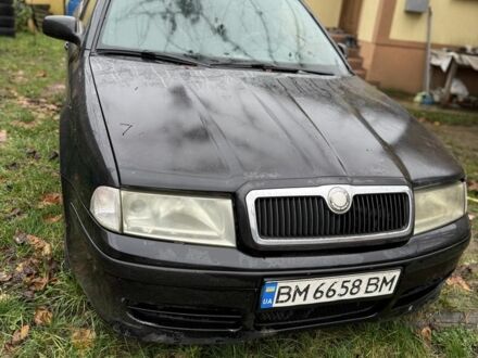 Черный Шкода Октавия, объемом двигателя 1.8 л и пробегом 400 тыс. км за 2600 $, фото 1 на Automoto.ua