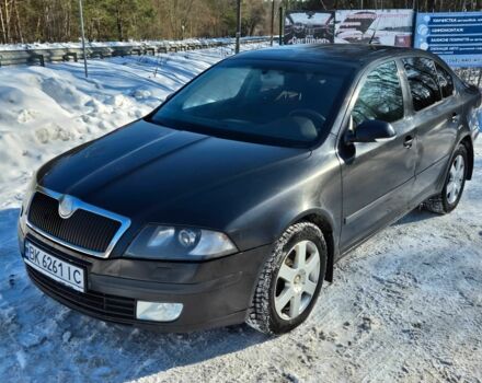 Черный Шкода Октавия, объемом двигателя 2 л и пробегом 300 тыс. км за 3650 $, фото 1 на Automoto.ua