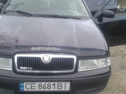 Черный Шкода Октавия, объемом двигателя 1.6 л и пробегом 278 тыс. км за 3800 $, фото 1 на Automoto.ua