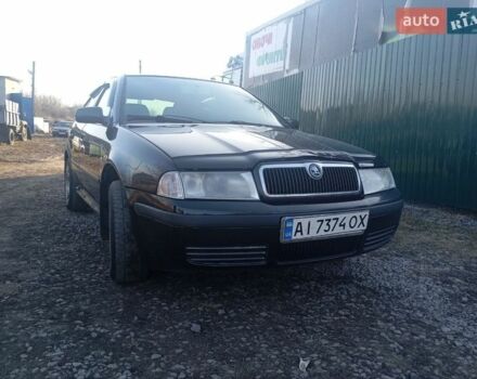 Черный Шкода Октавия, объемом двигателя 1.78 л и пробегом 335 тыс. км за 4500 $, фото 1 на Automoto.ua