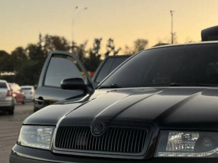 Черный Шкода Октавия, объемом двигателя 1.78 л и пробегом 338 тыс. км за 6500 $, фото 1 на Automoto.ua