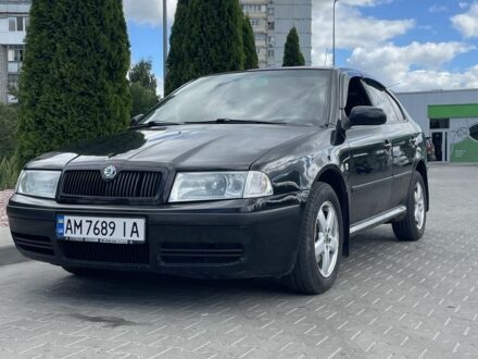 Чорний Шкода Октавія, об'ємом двигуна 1.8 л та пробігом 313 тис. км за 4000 $, фото 1 на Automoto.ua