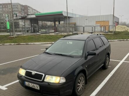 Черный Шкода Октавия, объемом двигателя 1.9 л и пробегом 319 тыс. км за 2700 $, фото 1 на Automoto.ua