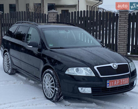 Черный Шкода Октавия, объемом двигателя 1.6 л и пробегом 178 тыс. км за 6400 $, фото 1 на Automoto.ua