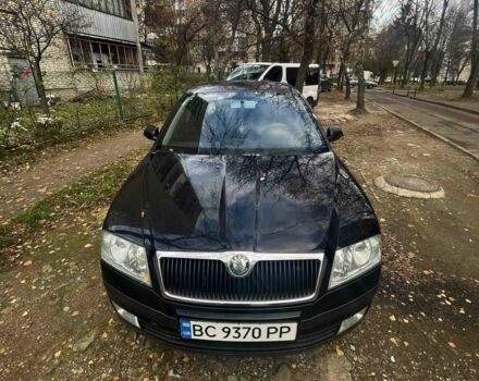 Черный Шкода Октавия, объемом двигателя 1.6 л и пробегом 215 тыс. км за 5500 $, фото 1 на Automoto.ua