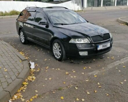 Черный Шкода Октавия, объемом двигателя 2 л и пробегом 300 тыс. км за 5500 $, фото 1 на Automoto.ua