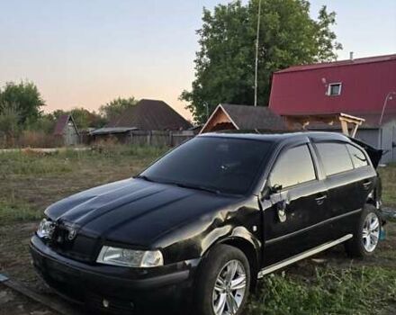 Черный Шкода Октавия, объемом двигателя 1.6 л и пробегом 170 тыс. км за 2500 $, фото 1 на Automoto.ua