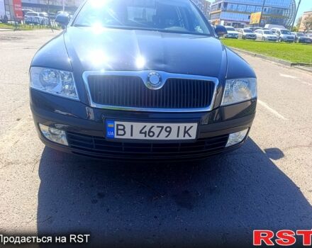 Черный Шкода Октавия, объемом двигателя 1.6 л и пробегом 257 тыс. км за 6300 $, фото 1 на Automoto.ua