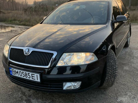 Черный Шкода Октавия, объемом двигателя 1.6 л и пробегом 265 тыс. км за 6450 $, фото 1 на Automoto.ua