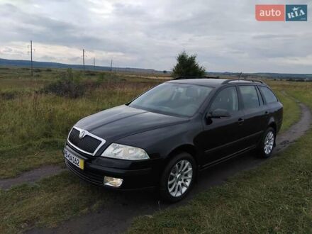 Чорний Шкода Октавія, об'ємом двигуна 1.6 л та пробігом 245 тис. км за 4850 $, фото 1 на Automoto.ua