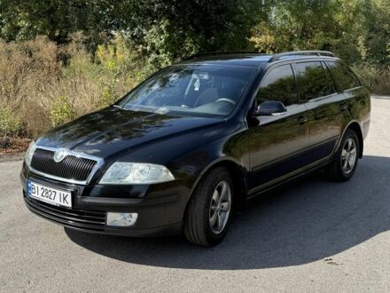 Чорний Шкода Октавія, об'ємом двигуна 1.6 л та пробігом 212 тис. км за 6500 $, фото 1 на Automoto.ua