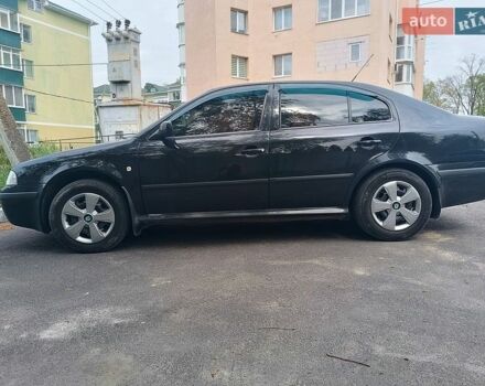 Черный Шкода Октавия, объемом двигателя 2 л и пробегом 284 тыс. км за 5999 $, фото 1 на Automoto.ua