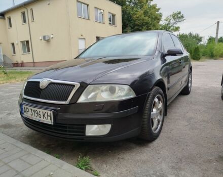 Черный Шкода Октавия, объемом двигателя 2 л и пробегом 257 тыс. км за 3000 $, фото 1 на Automoto.ua