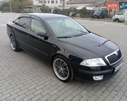 Шкода Октавия 2005 в Ромнах на Automoto.ua Черный Шкода Октавия, объемом двигателя 1.98 л и пробегом 177 тыс. км за 6250 $, фото 1 на Automoto.ua