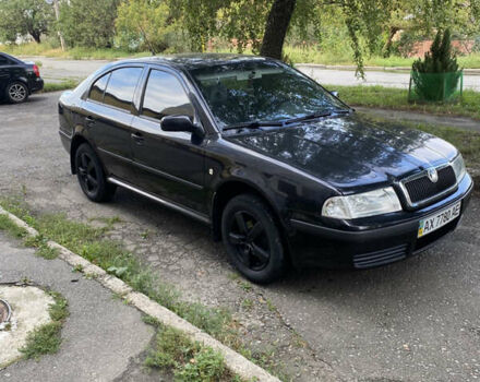 Чорний Шкода Октавія, об'ємом двигуна 1.6 л та пробігом 202 тис. км за 5400 $, фото 1 на Automoto.ua