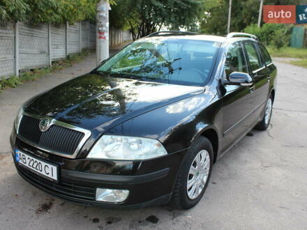 Черный Шкода Октавия, объемом двигателя 1.6 л и пробегом 212 тыс. км за 6600 $, фото 1 на Automoto.ua