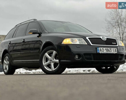 Чорний Шкода Октавія, об'ємом двигуна 2 л та пробігом 279 тис. км за 5999 $, фото 1 на Automoto.ua