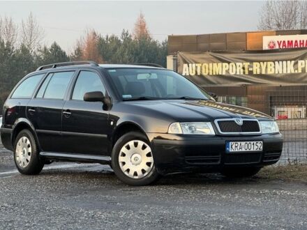 Черный Шкода Октавия, объемом двигателя 1.9 л и пробегом 235 тыс. км за 1700 $, фото 1 на Automoto.ua