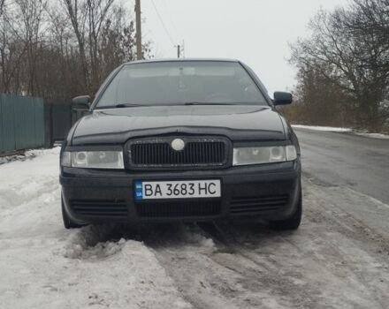 Черный Шкода Октавия, объемом двигателя 1.8 л и пробегом 235 тыс. км за 4200 $, фото 1 на Automoto.ua
