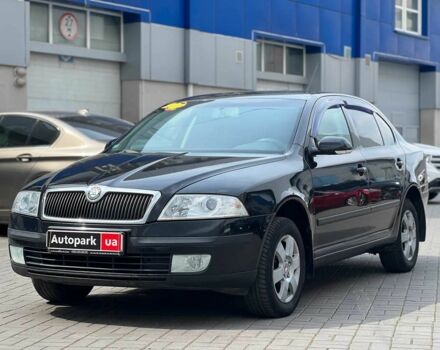 Чорний Шкода Октавія, об'ємом двигуна 2 л та пробігом 233 тис. км за 6390 $, фото 1 на Automoto.ua