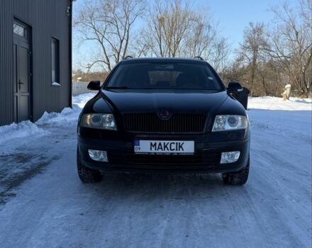 Черный Шкода Октавия, объемом двигателя 2 л и пробегом 283 тыс. км за 5000 $, фото 1 на Automoto.ua
