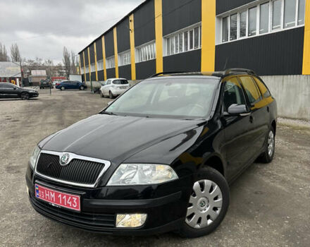 Черный Шкода Октавия, объемом двигателя 1.6 л и пробегом 241 тыс. км за 6700 $, фото 1 на Automoto.ua