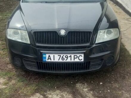 Черный Шкода Октавия, объемом двигателя 2 л и пробегом 280 тыс. км за 2650 $, фото 1 на Automoto.ua