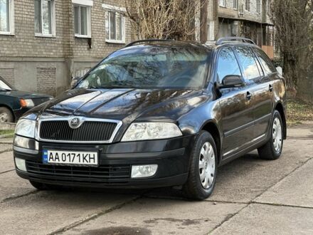 Черный Шкода Октавия, объемом двигателя 1.6 л и пробегом 272 тыс. км за 4800 $, фото 1 на Automoto.ua