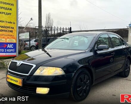 Черный Шкода Октавия, объемом двигателя 1.6 л и пробегом 208 тыс. км за 5700 $, фото 1 на Automoto.ua