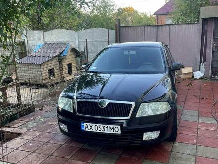 Черный Шкода Октавия, объемом двигателя 1.6 л и пробегом 240 тыс. км за 4900 $, фото 1 на Automoto.ua