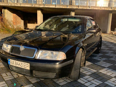 Черный Шкода Октавия, объемом двигателя 1.6 л и пробегом 260 тыс. км за 3700 $, фото 1 на Automoto.ua