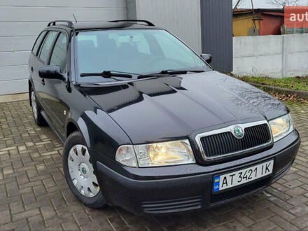 Чорний Шкода Октавія, об'ємом двигуна 1.6 л та пробігом 158 тис. км за 5950 $, фото 1 на Automoto.ua