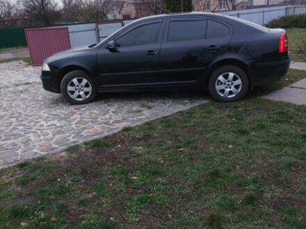 Черный Шкода Октавия, объемом двигателя 2 л и пробегом 230 тыс. км за 6200 $, фото 1 на Automoto.ua