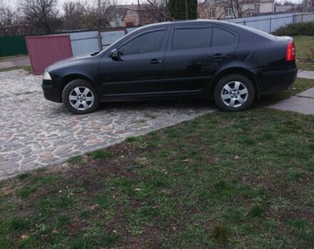 Черный Шкода Октавия, объемом двигателя 2 л и пробегом 230 тыс. км за 6200 $, фото 1 на Automoto.ua