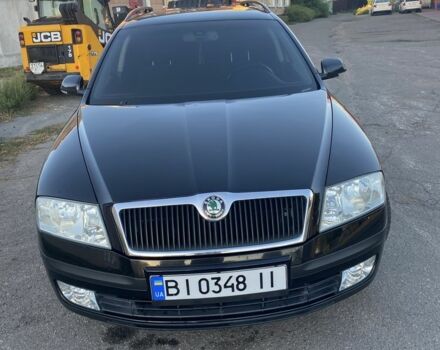 Черный Шкода Октавия, объемом двигателя 1.6 л и пробегом 205 тыс. км за 6799 $, фото 1 на Automoto.ua