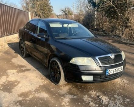 Черный Шкода Октавия, объемом двигателя 1.6 л и пробегом 299 тыс. км за 3350 $, фото 1 на Automoto.ua