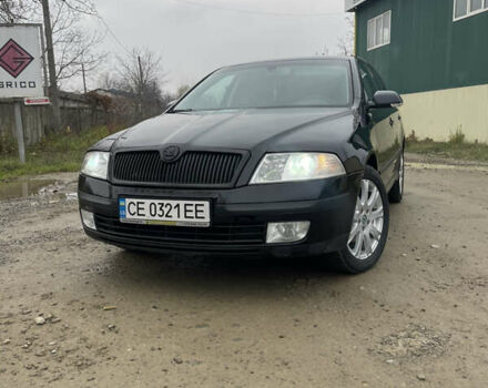 Черный Шкода Октавия, объемом двигателя 2 л и пробегом 326 тыс. км за 7250 $, фото 1 на Automoto.ua